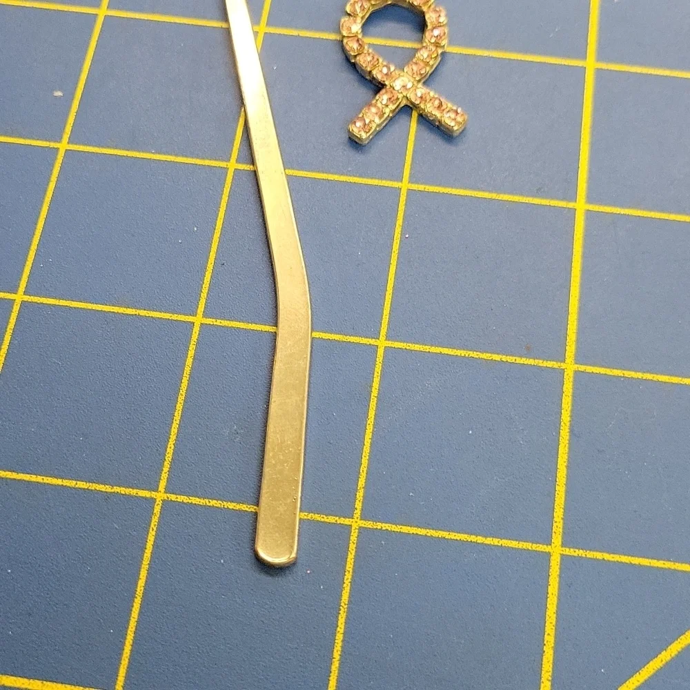 Breast Cancer Awareness Silver Tone Bookmark